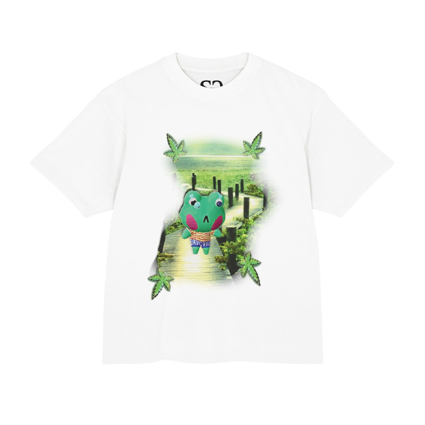 UGLYBOY FROG TEE (WHITE)
