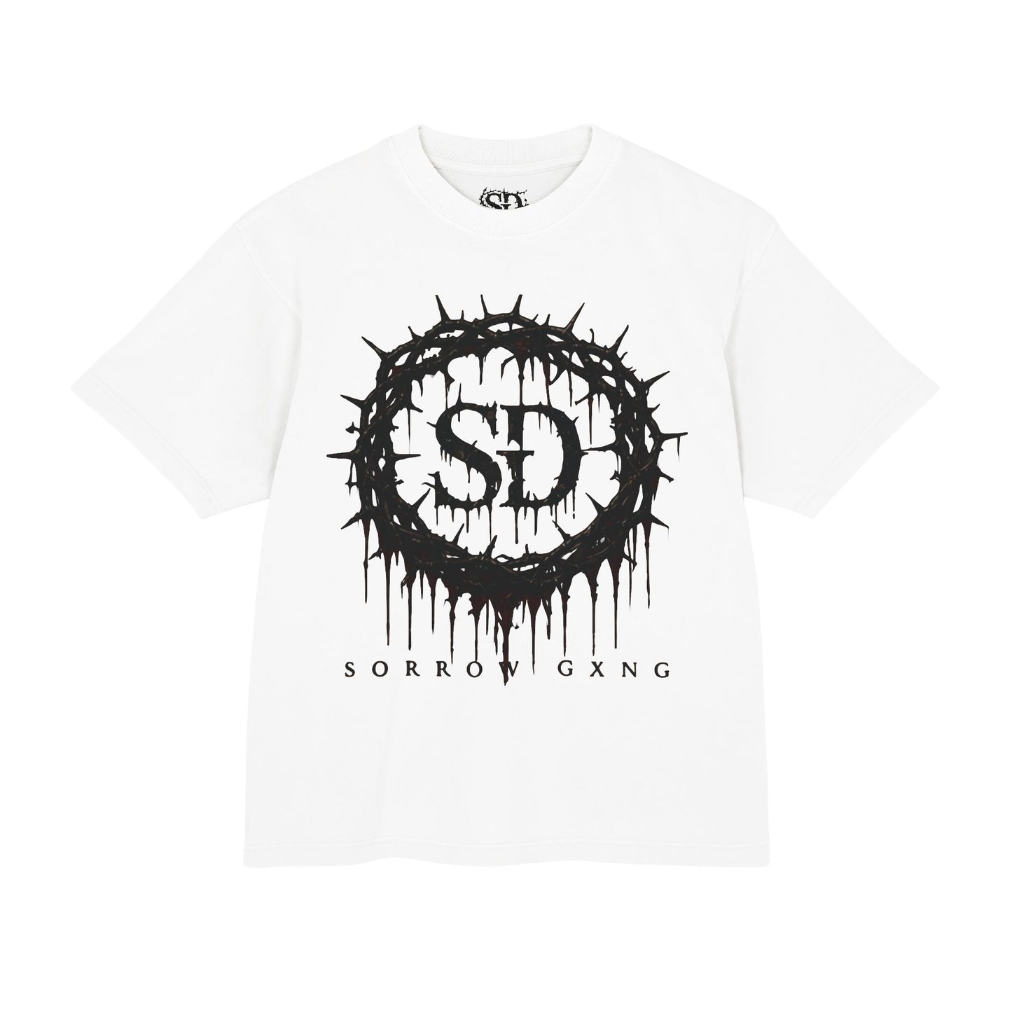 STARSIGNS CROWN OF THORNS TEE (GHOST)