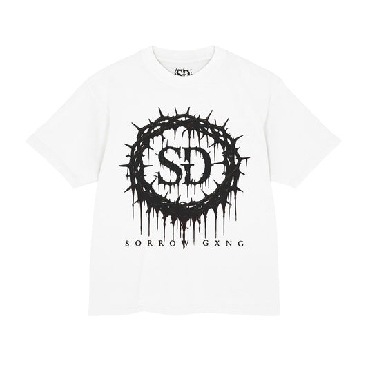 STARSIGNS CROWN OF THORNS TEE (GHOST)